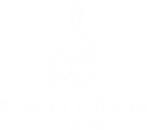 khalis things white logo